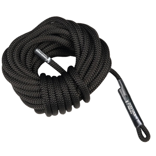 9mm BlackOut Sewn Eye 40' Rappel Rope by HangFree